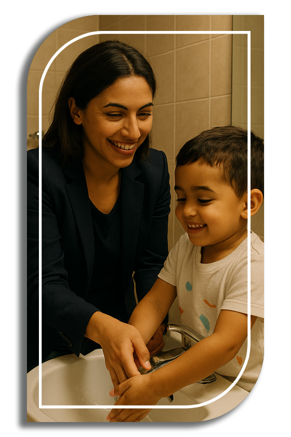 تدريب دورة المياة