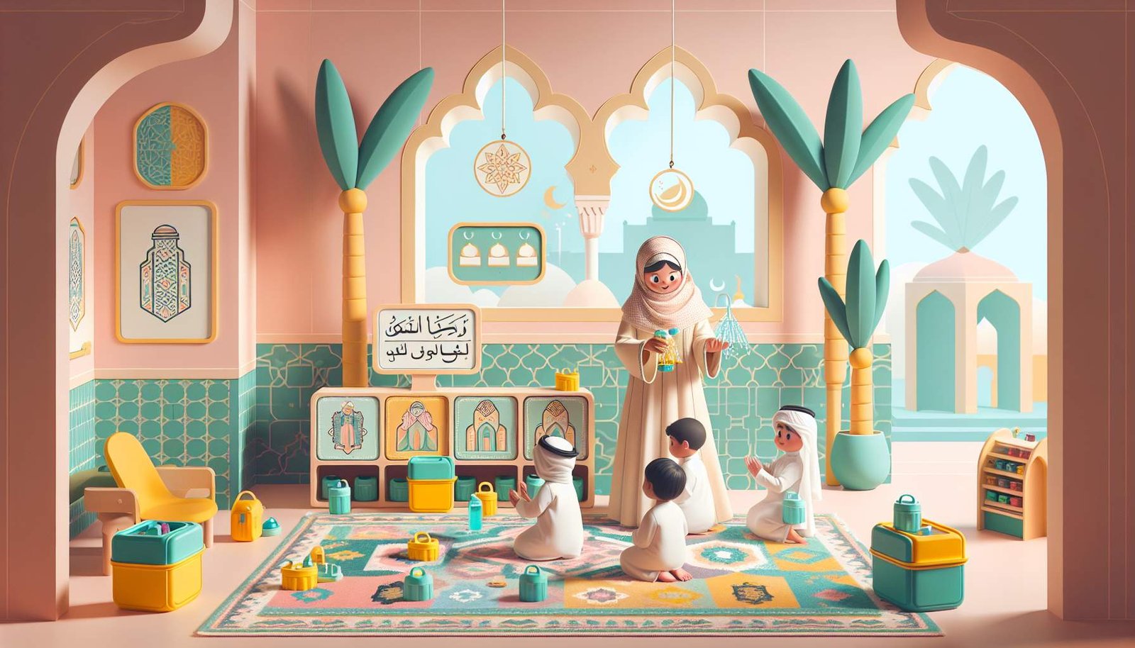 نشاط الوضوء والصلاة